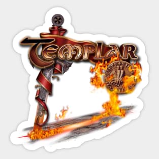 Templar sword Sticker